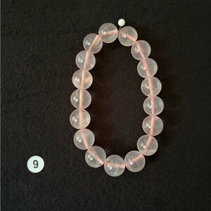 Elegant Pink Beaded Bracelet